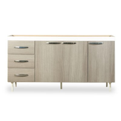 Bajomesada 1,60 Blanco/Gris