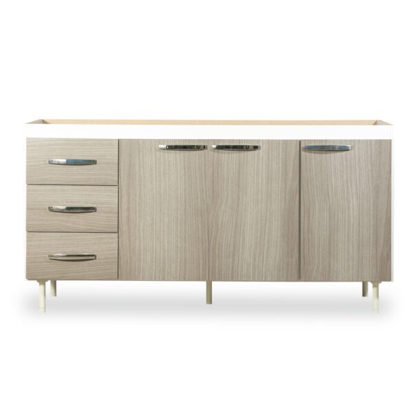 Bajomesada 1,60 Blanco/Gris