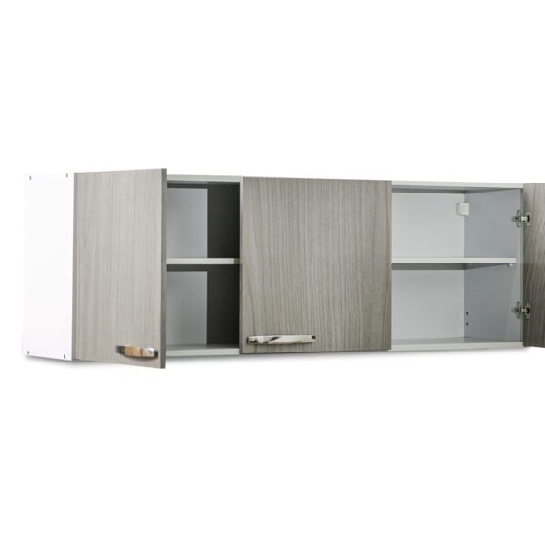 Alacena 1,20 Blanca/Gris